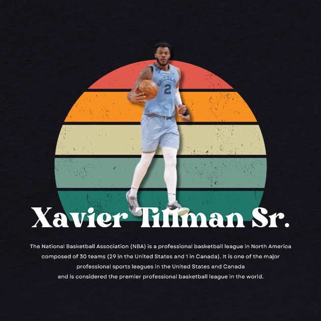 Xavier Tillman Sr. Vintage V1 by Gojes Art